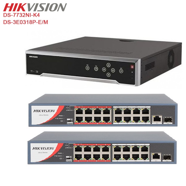 Hikvision DS-7732NI-K4 Network 32 channel 8MP Embedded 4K IP NVR +